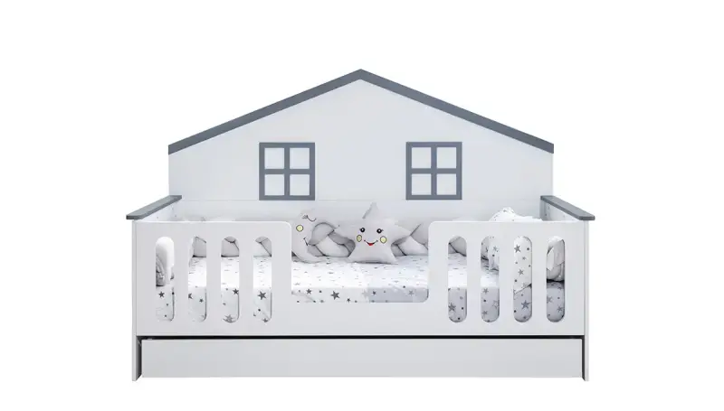 Kelebek Gray Children's Room - 2