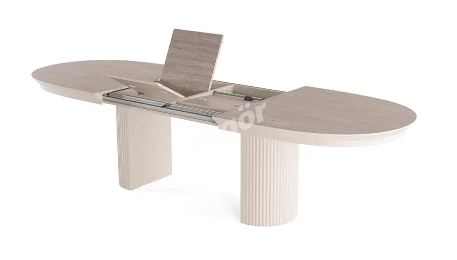 Kimono Extendable Oval Table - 4