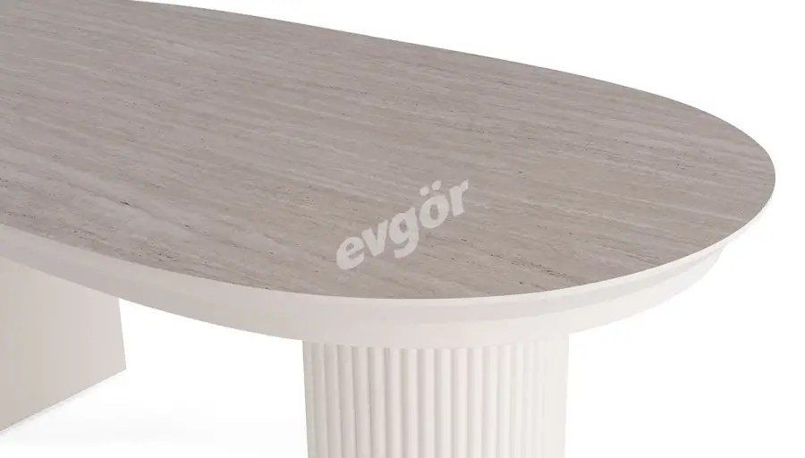 Kimono Extendable Oval Table - 5
