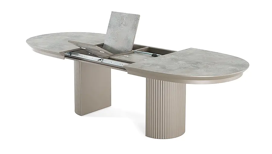 Kimono Extendable Oval Table - 25