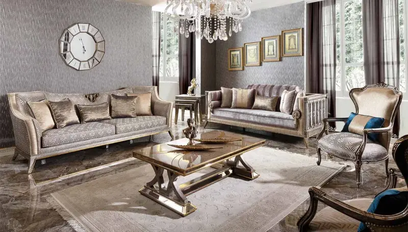 Kosova Classic Sofa Set - 1