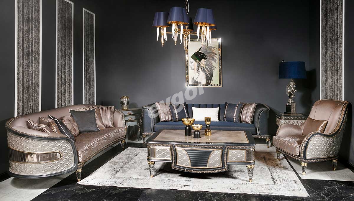 Krista Luxury Sofa Set