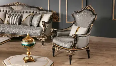Lalezar Classic Sofa Set - 4
