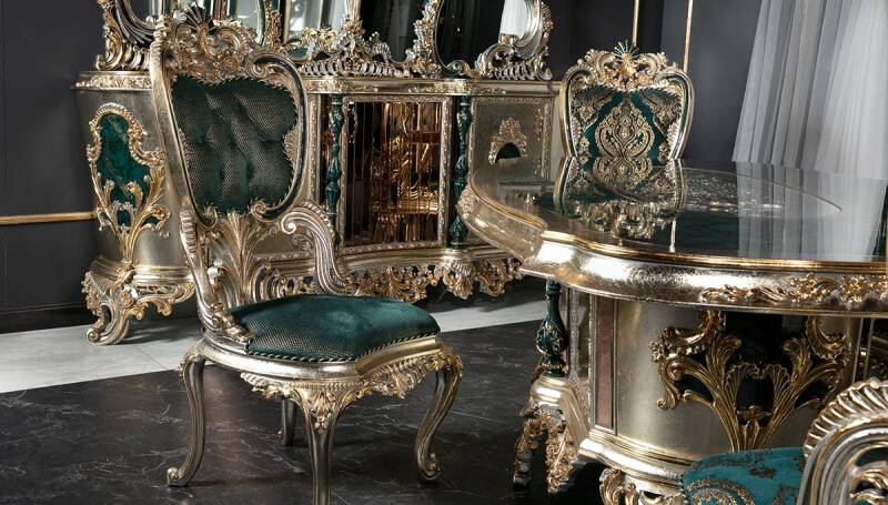 Lapseki Yeşil Klasik Sandalye