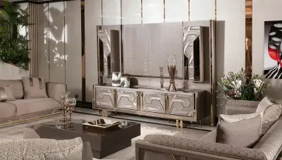 Latina Art Deco TV Unit - 1