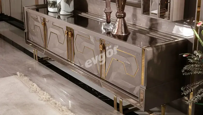 Latina Art Deco TV Unit - 3