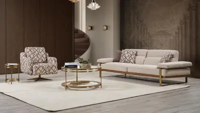 Lavenya Modern Sofa Set - 3