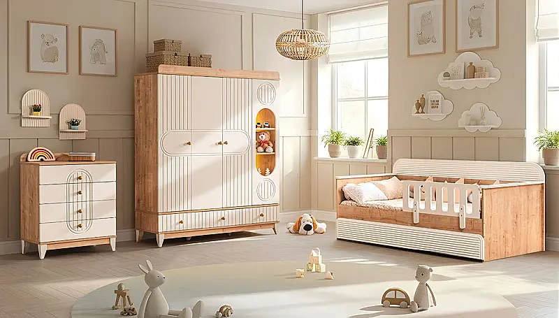 Layla Oak Montessori Kids Room