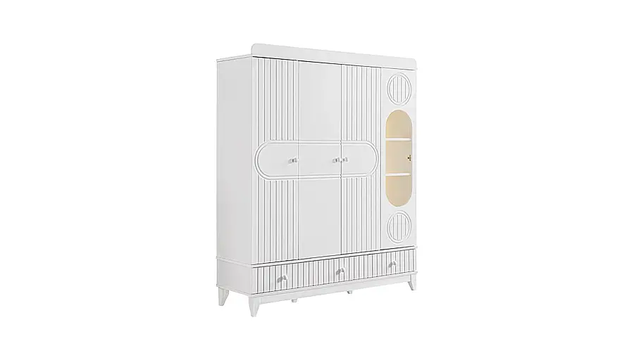 Layla White Montessori Kids Room - 2