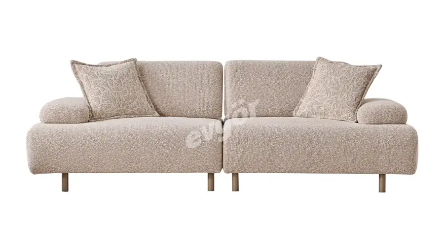 Layron Modern Üçlü Koltuk - 2