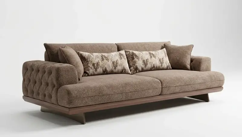 Leksa Modern Sofa Set - 2