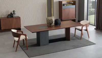 Leonal Modern Yemek Masası - 2