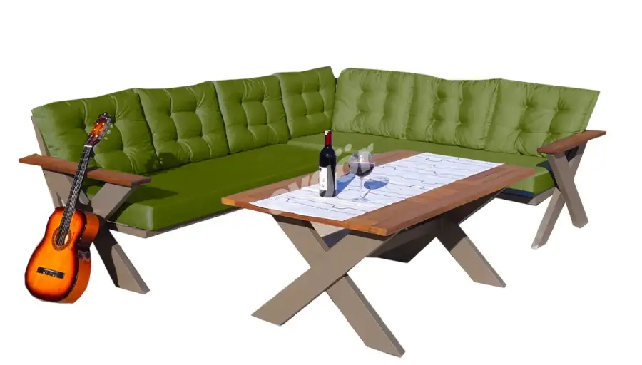 Likya Garden Corner Set - 1