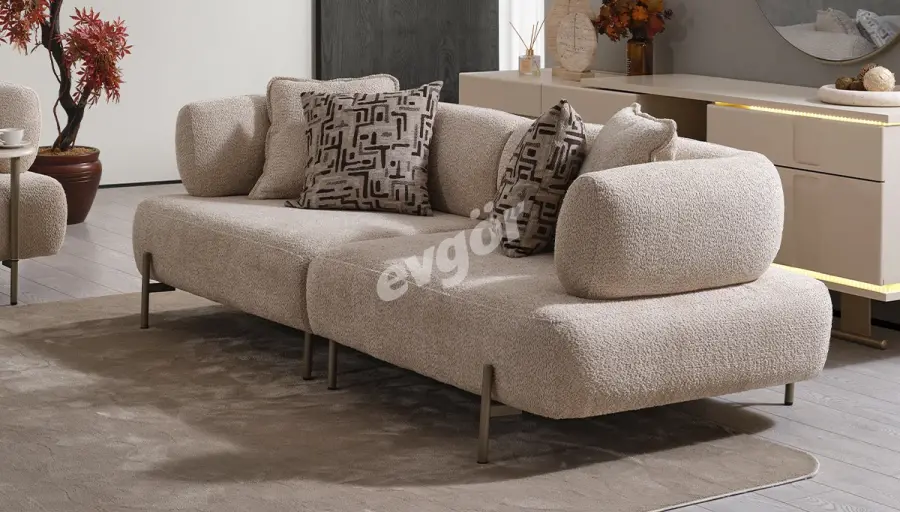 Lizge Modern Üçlü Koltuk - 1