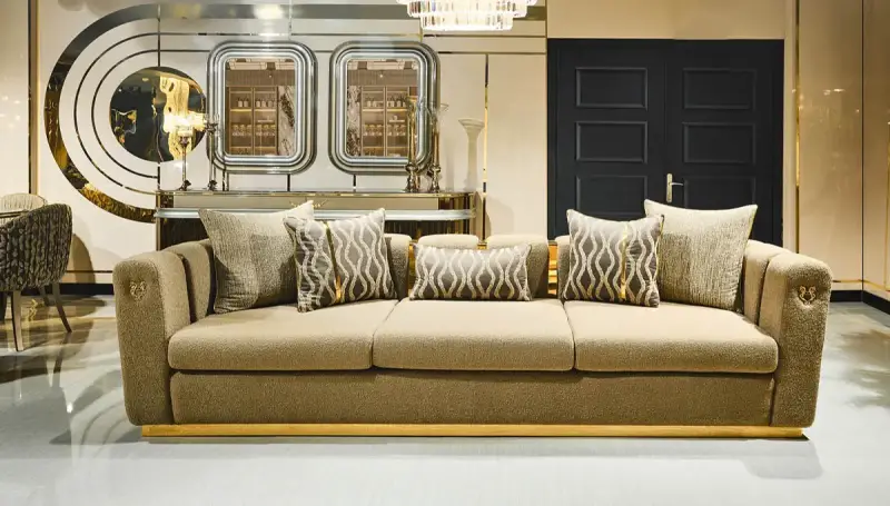 Lora Luxury Sofa Set - 3