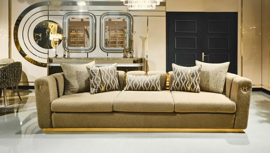 Lora Luxury Sofa Set - 3
