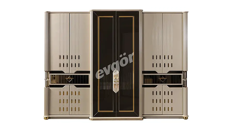 Lostar Cream Luxury Bedroom - 7