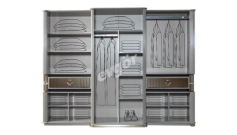 Lostar Luxury Wardrobe - 2