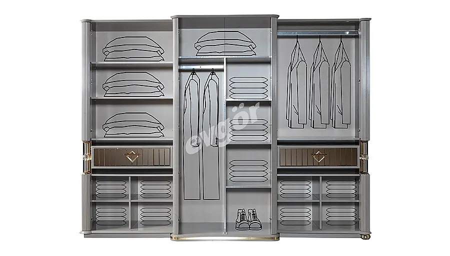 Lostar Luxury Wardrobe - 2