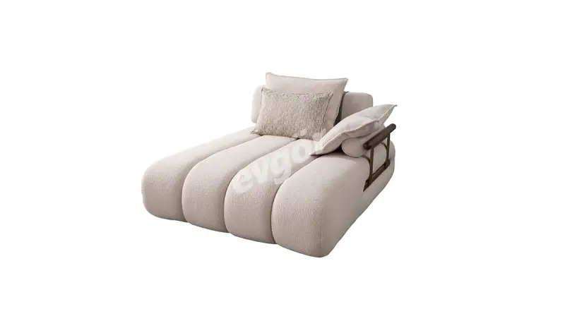 Luna Modern Corner Sofa Set - 8