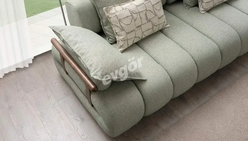 Luna Modern Corner Sofa Set - 3