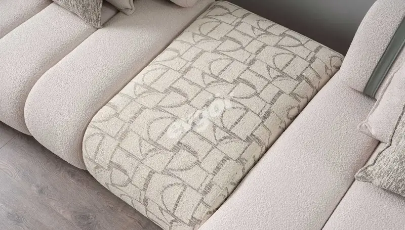 Luna Modern Corner Sofa Set - 5