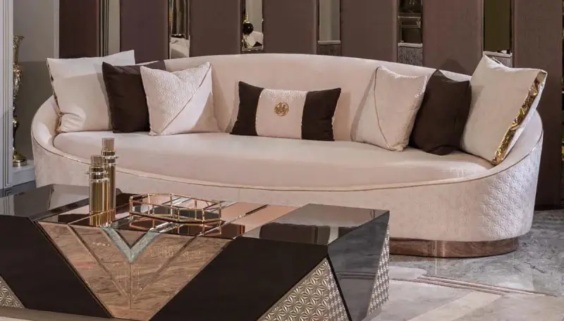 Macka Luxury Sofa Set - 3