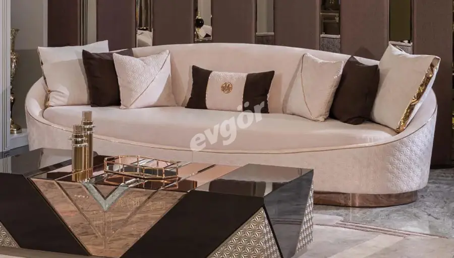 Macka Luxury Sofa Set - 3