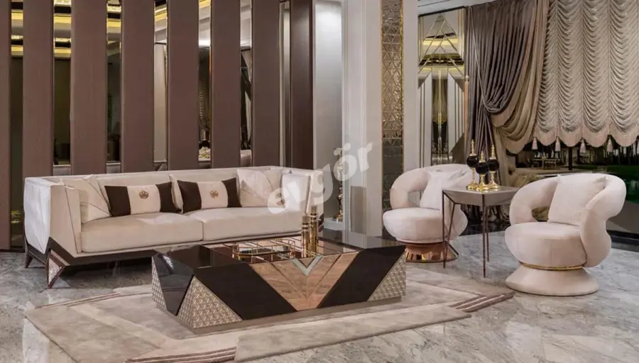 Macka Luxury Sofa Set - 2