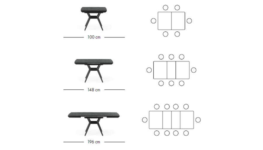 Mandela Extendable Table - 6