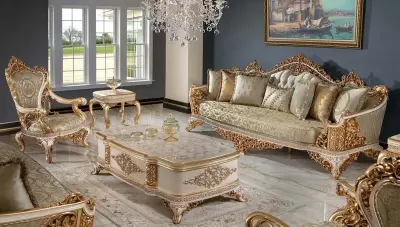 Marbella Classic Sofa Set - 1