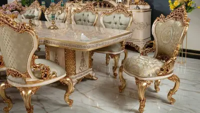 Marbella Classic Meeting Table - 4