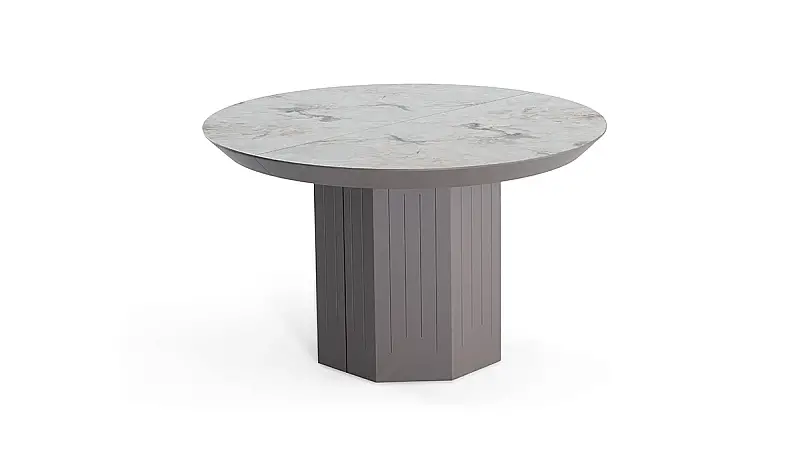 Martel Octagonal Extendable Table - 8