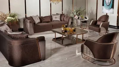 Martina Luxury Sofa Set - 1