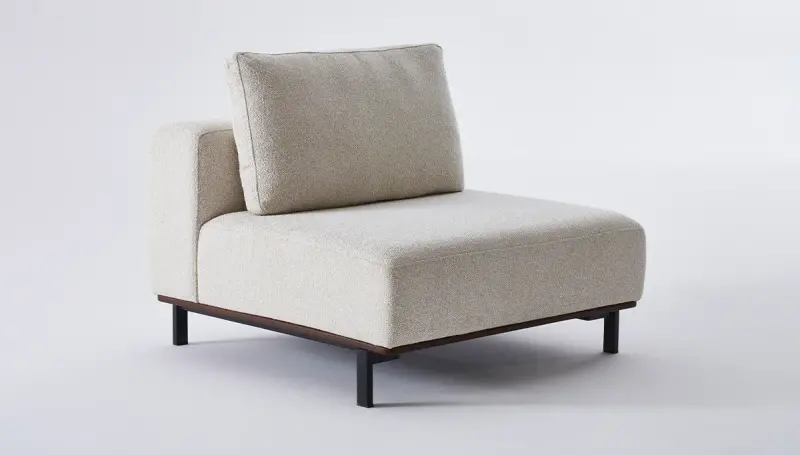 Mavel Modern L Sectional Sofa Set - 4