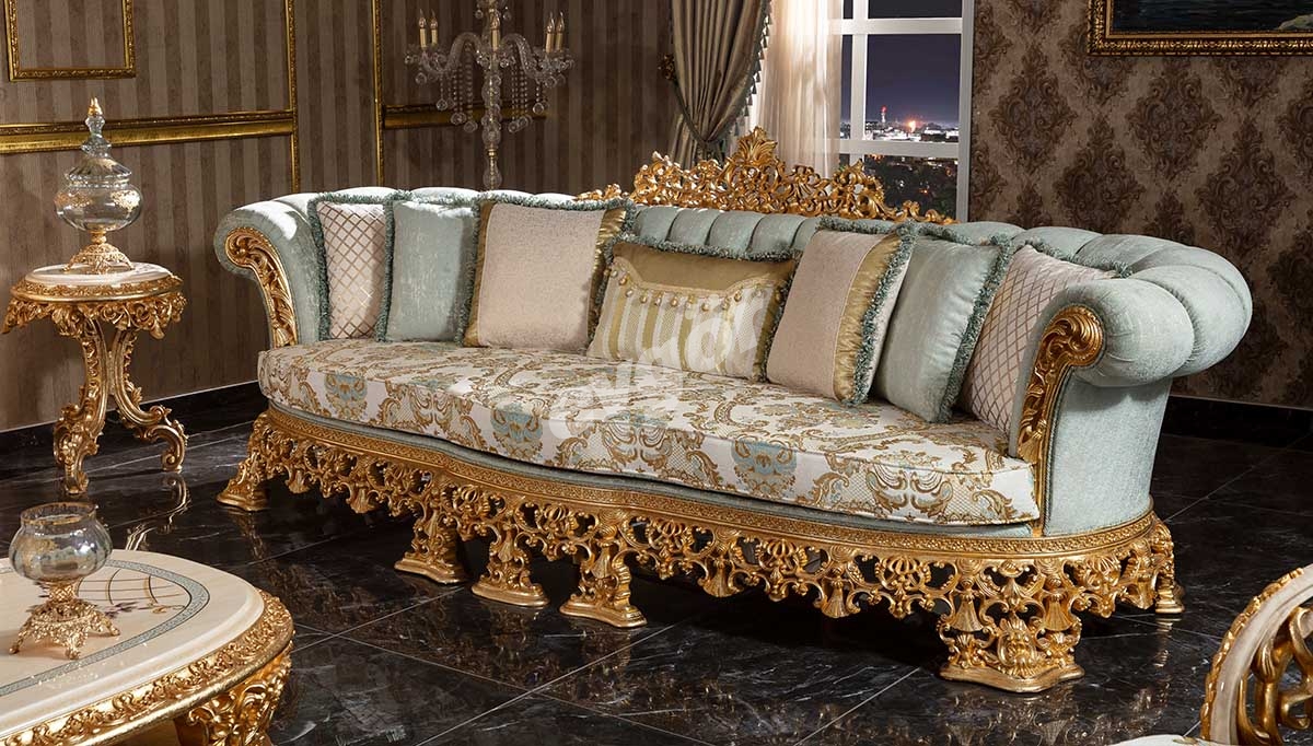 Meliksah Classic Sofa Set - 2