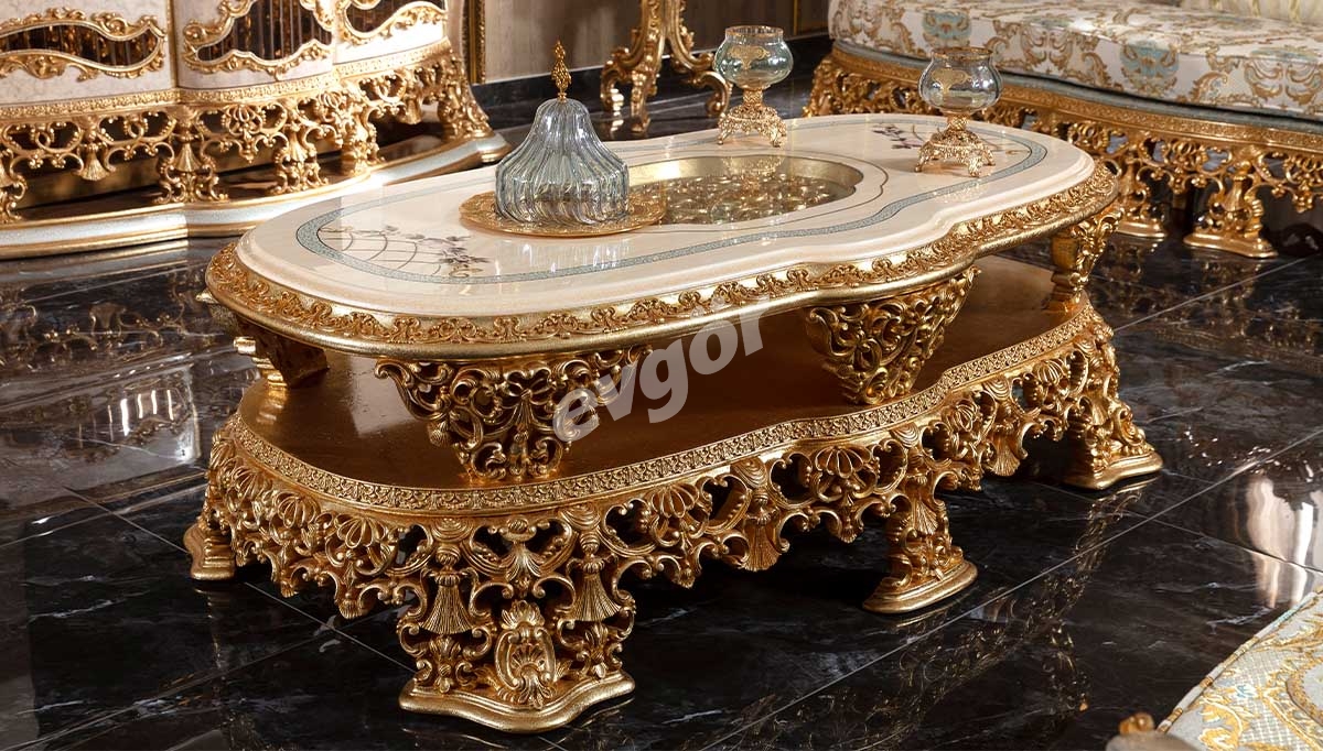 Meliksah Classic Sofa Set - 5