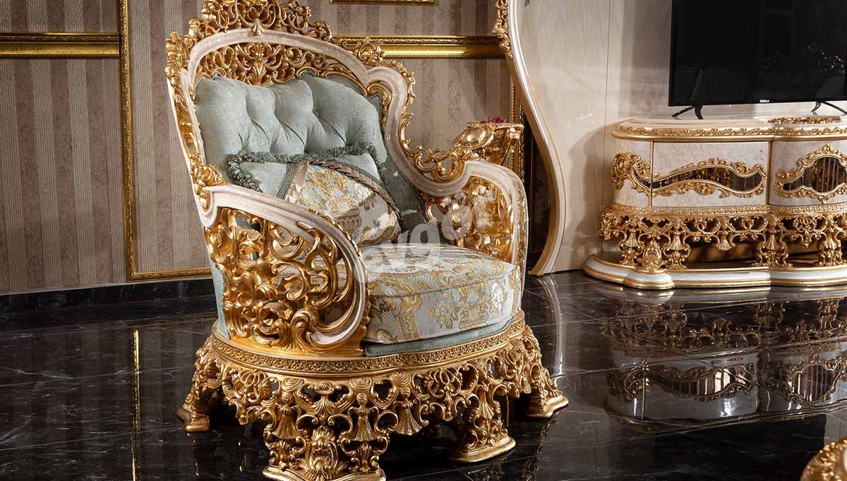 Meliksah Classic Sofa Set - 3