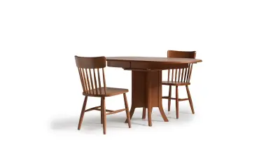 Melis Walnut Kitchen Table Set - 1