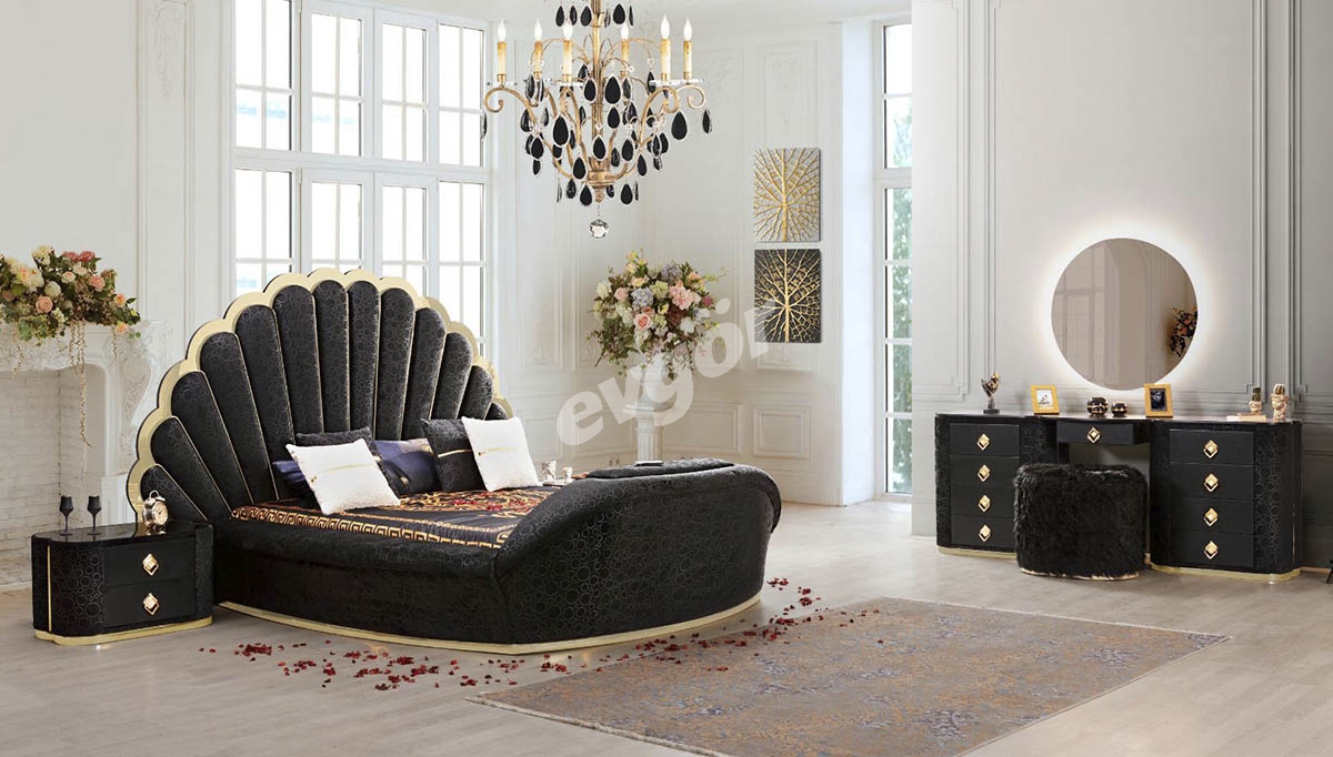 Melusa Black Smart Bed