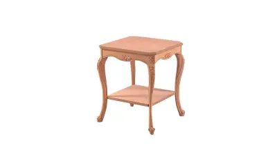 Mendel Square Wooden Plant Stand Tables