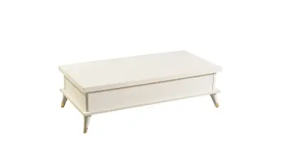 Merase White Coffee Table - 1