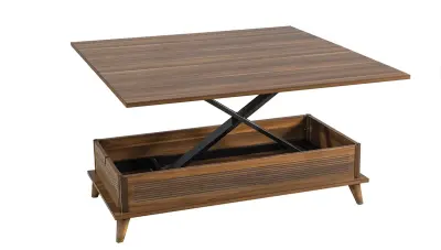 Merase Walnut Coffee Table - 2