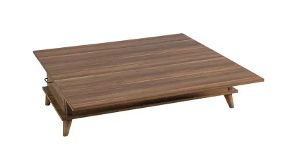 Merase Walnut Coffee Table - 3