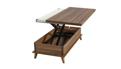 Merase Walnut Coffee Table - 4