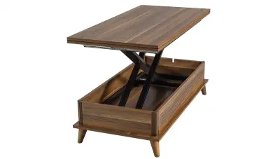 Merase Walnut Coffee Table - 5