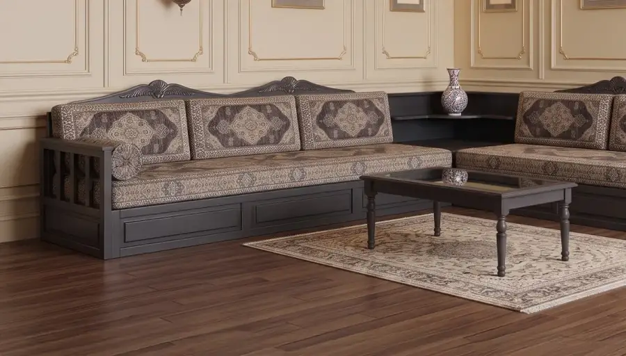 Mihrimah Wooden Oriental Corner - 6