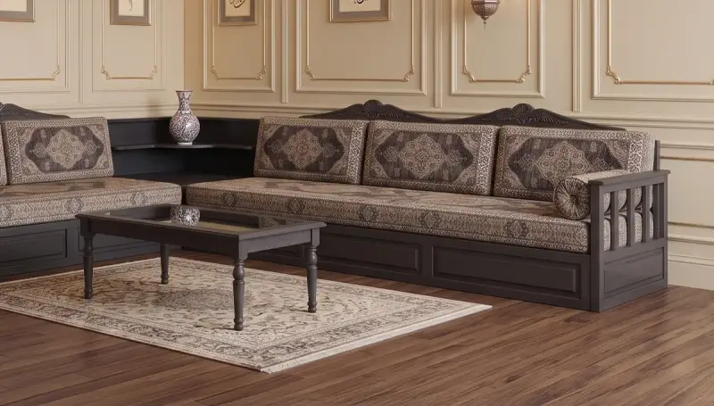 Mihrimah Wooden Oriental Corner - 7