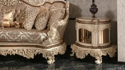 Mihrisah Classic Sofa Set - 4