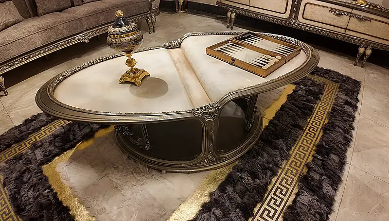 Milan Cream Luxury Coffee Table